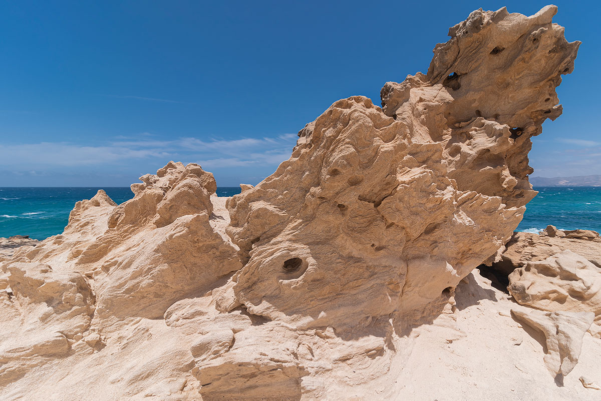 Fuerteventura coastline and Atlantic ocean